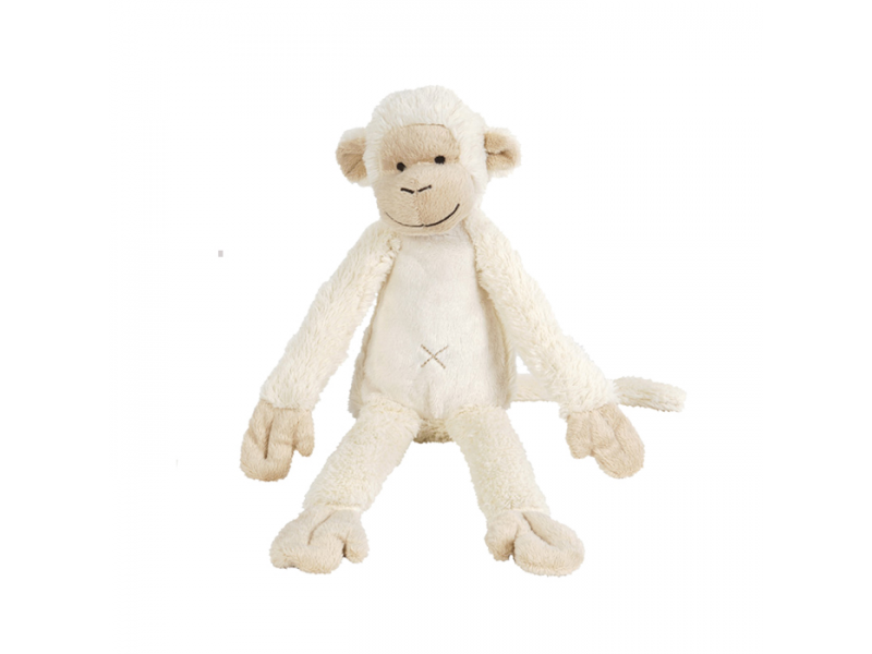 Levně Happy Horse Opička Mickey n.1 krémová 28 cm