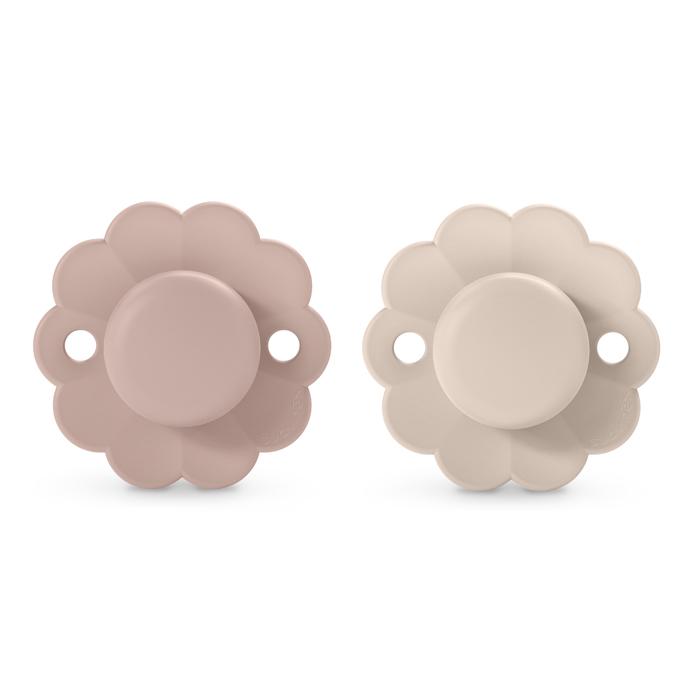 SUAVINEX Dudlík WONDER SX PRO fyzio. 0-6m, Pale Mauve-Mauve Chalk, 2ks