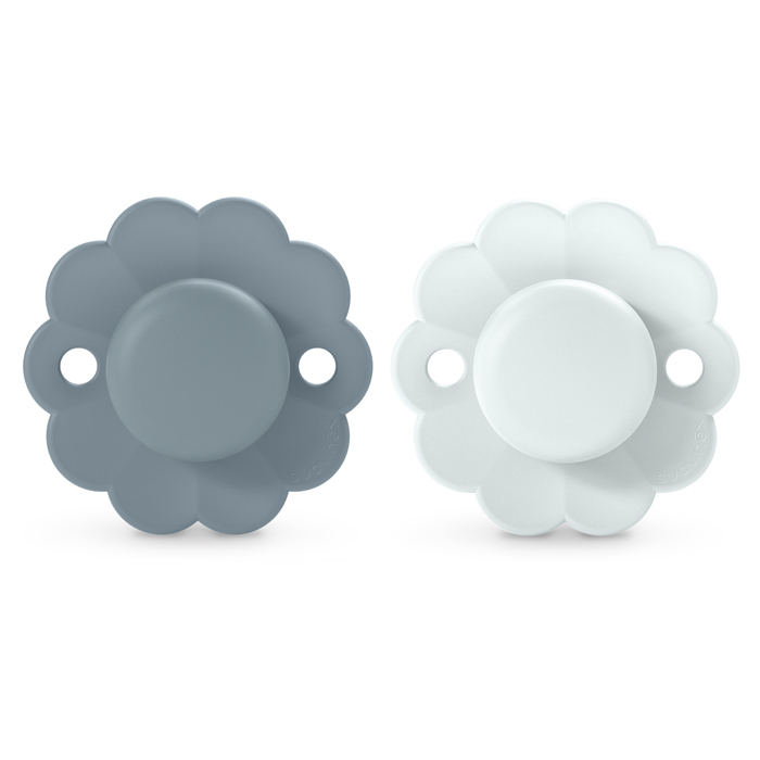 SUAVINEX Dudlík WONDER SX PRO fyzio. 0-6m Spring Lake-Illusion Blue, 2ks