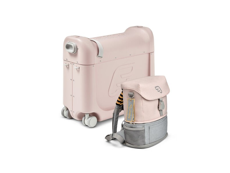 Levně Stokke Cestovní set JetKids™ - Pink/Pink (zavazadlo+batoh)