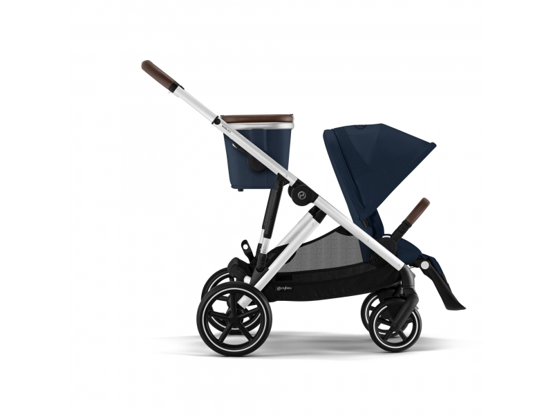 Levně Cybex GAZELLE S SILVER, Ocean Blue | navy blue 2023