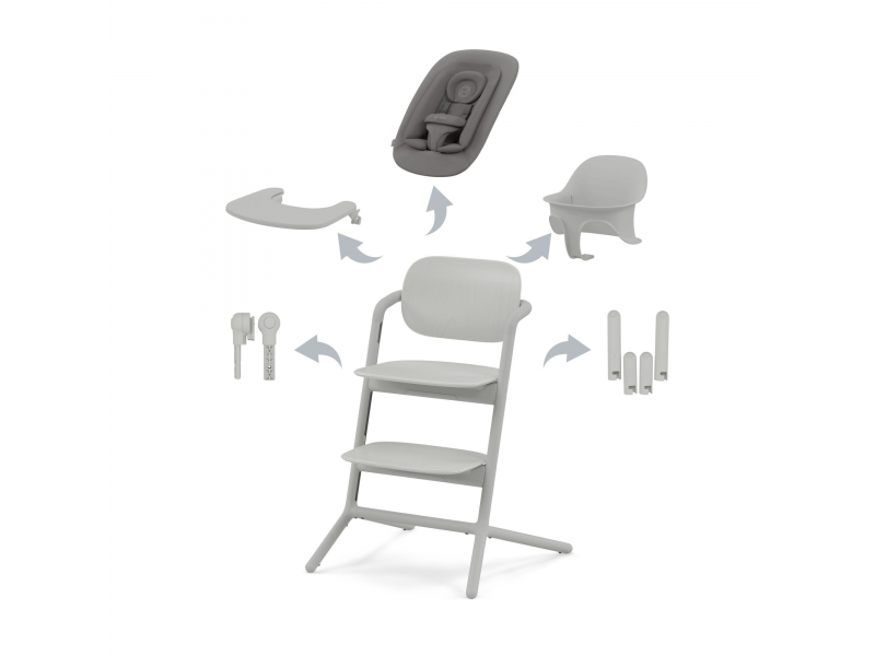 Cybex LEMO 4v1 SET Suede Grey | mid grey 2023