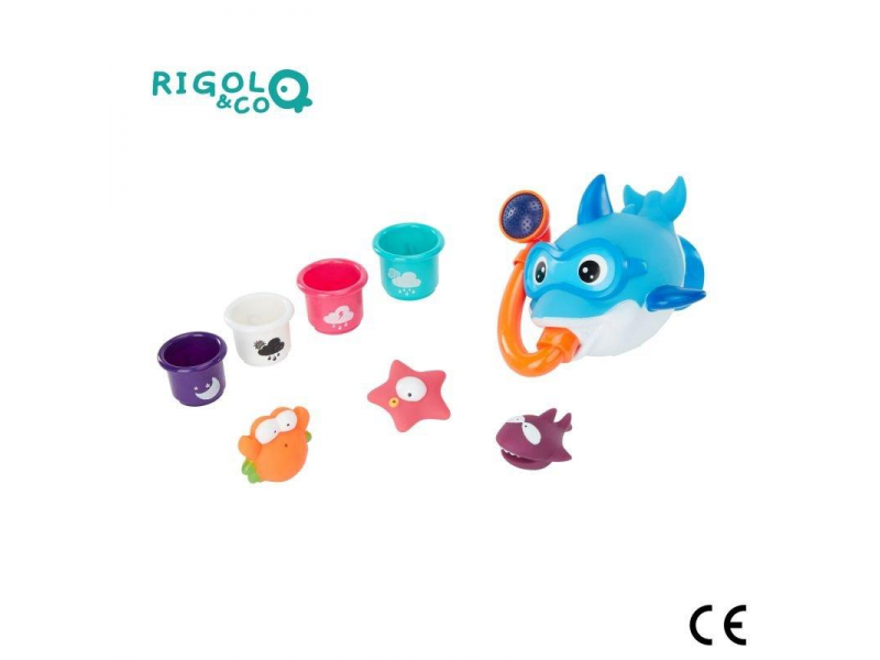 Badabulle Sada hraček do vody Rigolo & CO