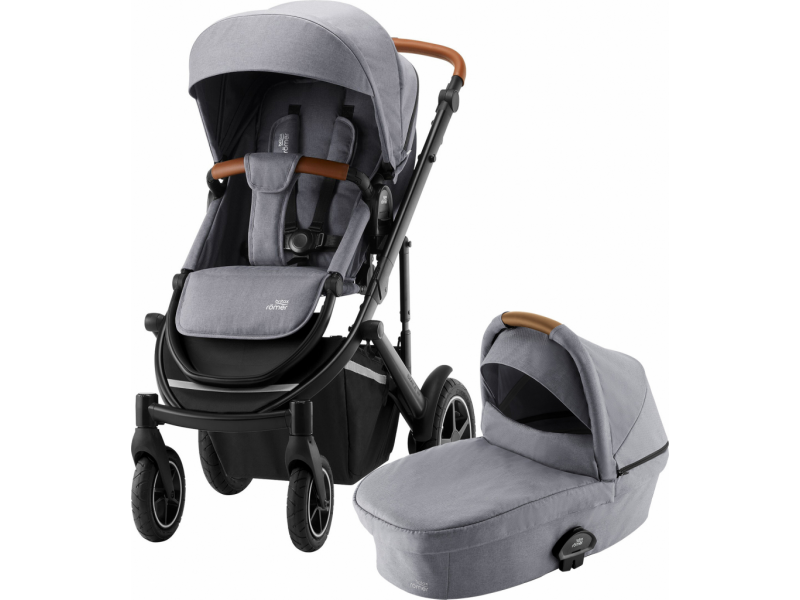 Britax Römer SET 2v1 kočárek Smile III + hluboká korba, Nordic Grey