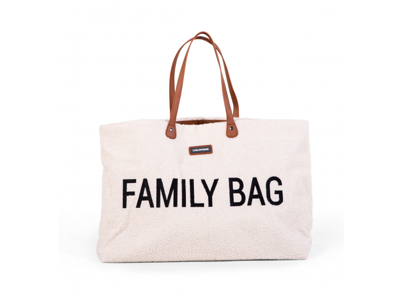Levně Childhome Cestovní taška Family Bag Teddy Off White