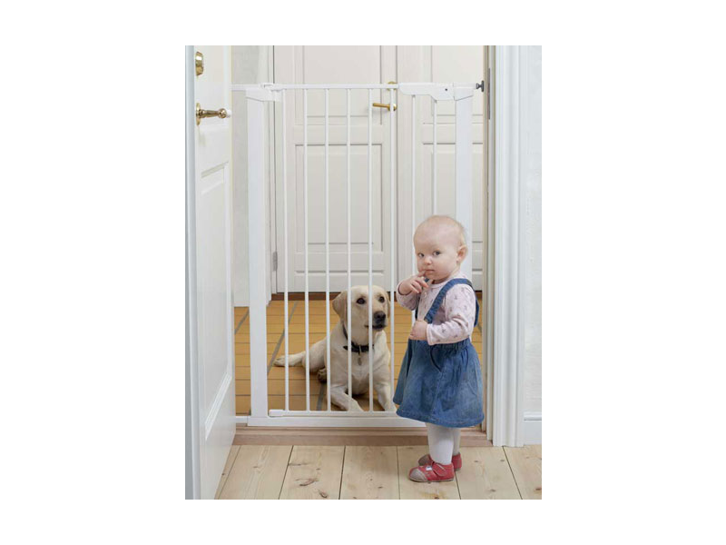 Levně Baby Dan Vysoká zábrana PREMIER PET GATE 73-86 cm bílá