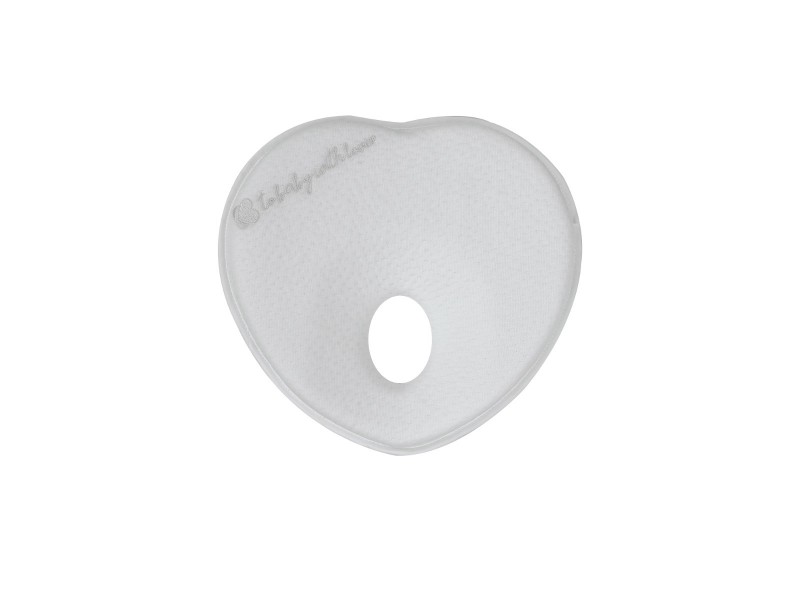 Levně KikkaBoo Ergonomický polštářek z paměťové pěny Heart Airknit Grey