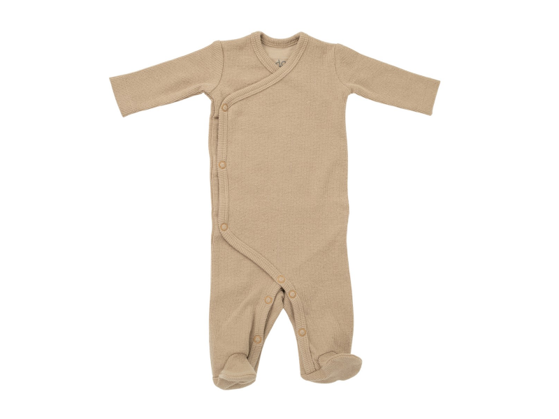 Levně Lodger Jumper Newborn Nomad Rib Basic Beige