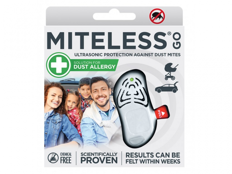 Levně TICKLESS MITELESS® GO - ultrazvukový odpuzovač roztočů