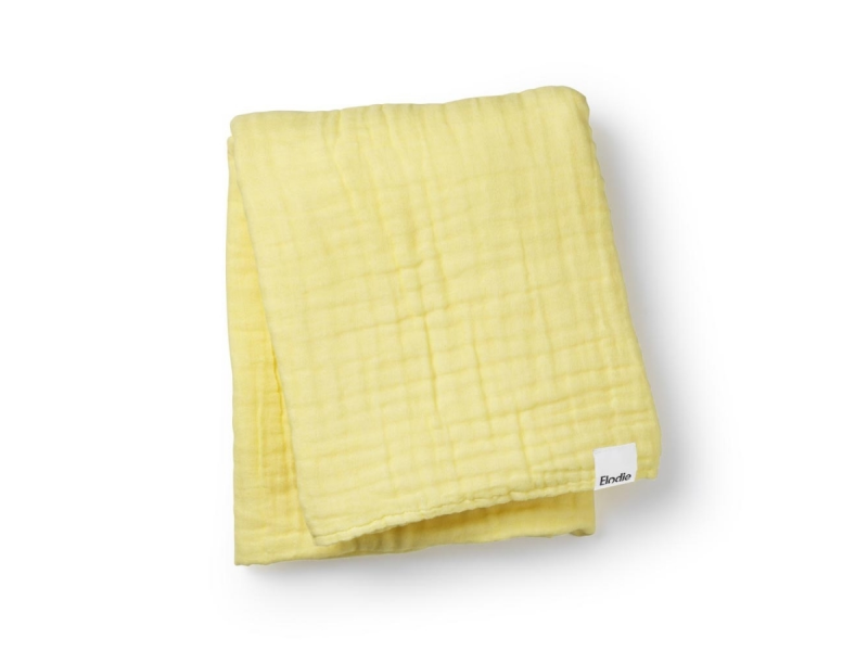 Levně Elodie Details Velká deka z bambusového mušelínu Sunny Day Yellow
