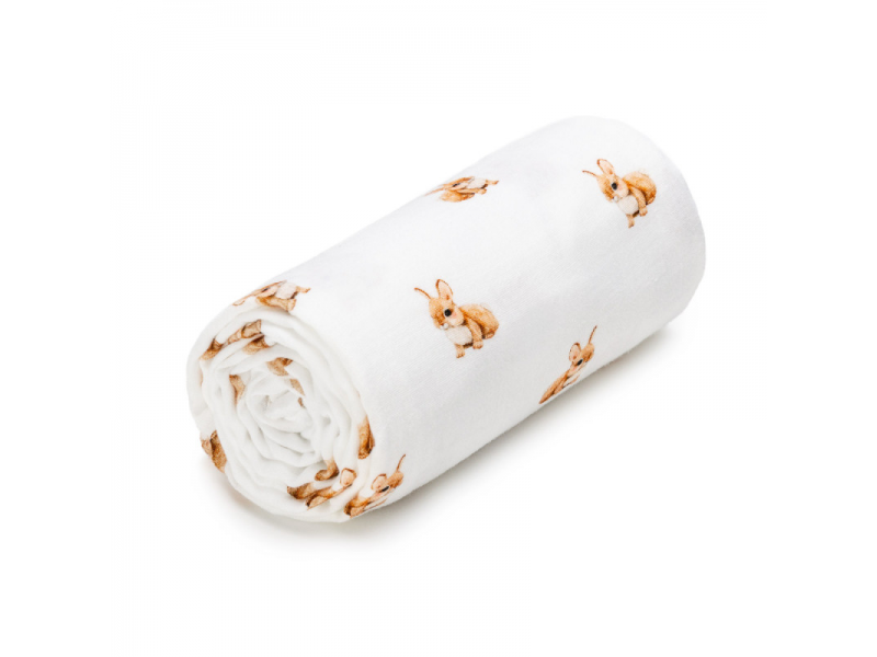 T-TOMI BIO Mušelínová osuška Bunny