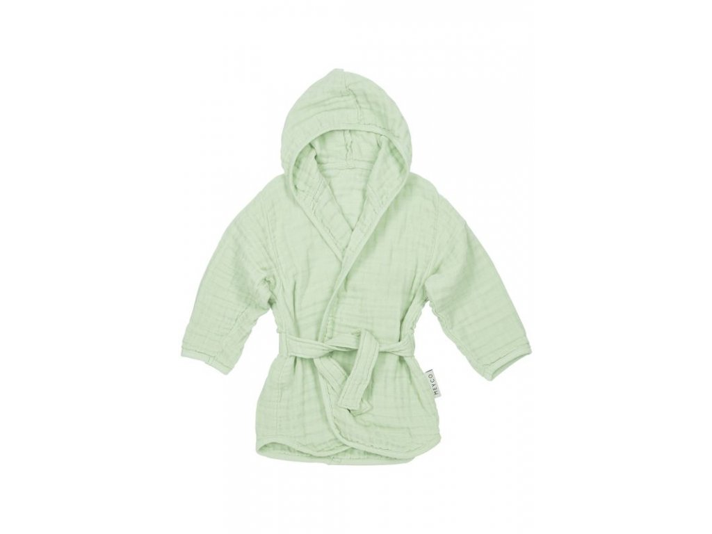 Meyco Mušelínový župánek 86/92 - Soft green