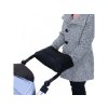Diago Rukávník ke kočárku - černá/šedá