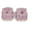EasyGrow Rukavice na kočárek BASIC Pink Melange