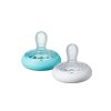 Tommee Tippee Šidítko C2N silikon Natural 2ks 0-6m - VÝPRODEJ DVOREČEK