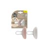 Tommee Tippee Šidítko C2N silikon Natural Blush Rose 2ks 0-6m