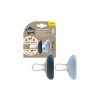 Tommee Tippee Šidítko C2N silikon Natural Serene Sky 2ks 0-6m - VÝPRODEJ