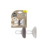 Tommee Tippee Šidítko C2N silikon Natural Chestnut 2ks 0-6m - VÝPRODEJ DVOREČEK