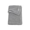 Meyco deka do kočárku/kolébky samet HARRINGBONE grey