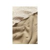 Meyco deka do kočárku/kolébky Knots 75x100 cm taupe