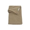 Meyco deka do kočárku/kolébky samet Knots 75x100 cm taupe