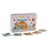 Apli Puzzle v kovovém boxu Cirkus
