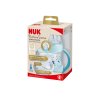 NUK Lahvička na učení Nature Sense s kontrolou teploty 150ml modrá