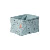DONE BY DEER Oboustranný měkký úložný košík - modrý