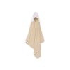 Little Dutch Osuška s kapucí Baby Bunny / Beige