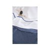 Meyco deka Waffle Teddy fleece 75x100 Indigo
