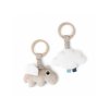 DONE BY DEER Set 2 ks závěsných aktivních hraček Happy Clouds