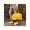 Little Company Přebalovací taška Amsterdam Quilted yellow Prošívaná