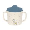 Lässig Hrneček s pítkem Bamboo Glama Lama blue
