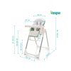 Zopa Dětská židlička Ivolia, Silver Green