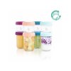 Babymoov Skleněné misky s víčky MULTISET (4x 100ml + 4x 220ml)
