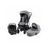 Britax Römer Set 3v1 kočárek Smile III + hl. korba + autosedačka Baby Safe 3 I-SIZE, Nordic Grey