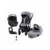 Britax Römer Set 4v1 kočárek Smile III + hl. korba + autosedačka Baby Safe 3 I-SIZE + báze, Nordic Grey
