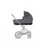 Cybex PRIAM SIMPLY FLOWERS GREY Lux korba | dark grey 2022