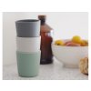 Beaba Kelímek silikonový 3ks Grey/Sage/Mineral - VÝPRODEJ DVOREČEK