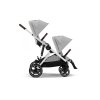 Cybex GAZELLE S seat SILVER Lava Grey | mid grey 2023