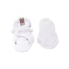 Lodger Slipper Solid White 0 - 3 měsíce