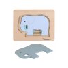 KINDSGUT Dřevěné puzzle slon