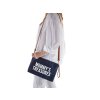 Childhome Pouzdro na zip s poutkem Navy White