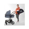 Childhome Kočárek Urbanista 2v1 Canvas Grey