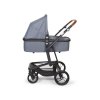 Childhome Kočárek Urbanista 2v1 Canvas Grey
