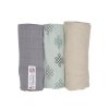 Lodger Swaddler Empire Knot 3balení 70 x 70 cm Silt Green