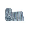 Lodger Swaddler Stripe Xandu 120 x 120 cm Dusty Turquoise