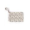 Childhome Pouzdro na zip s poutkem Canvas Leopard