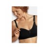 Carriwell Bezešvá nastavitelná podprsenka ke kojení s klipem ČERNÁ, vel. L