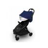 Hybrid Ezyfold kočárek Black rám, stříška Navy